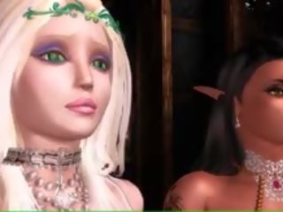 Erotic Animated Elf With Huge Melons