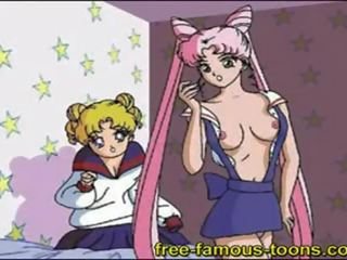 Sailormoon lezbijke orgije