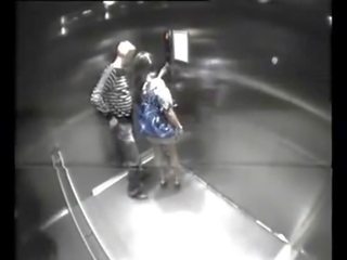 Eager gyzykly to trot iki adam fuck in elevator - 