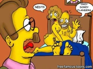 Homer simpson ครอบครัว เพศ วีดีโอ