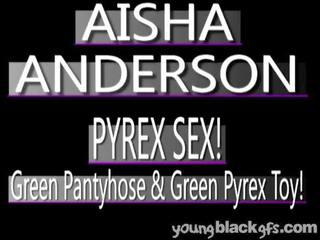 Sexy legal vârstă damsel întuneric adolescent aisha anderson1