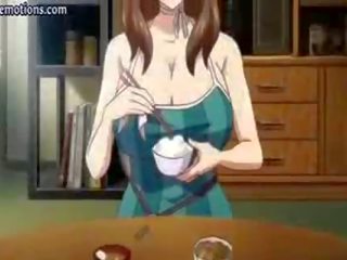 Didól mom aku wis dhemen jancok with big susu gets laid