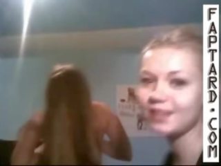 Concupiscent Lesbian Teen And young woman clip Tits On Chatrou