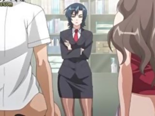 Didelis meloned anime kvietimas mergaitė gauti nuleidimas ant veido